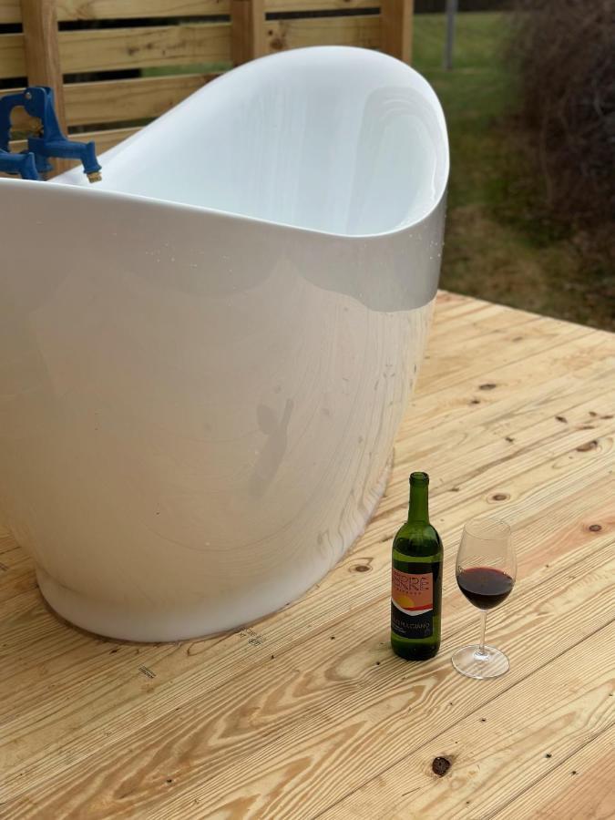 River Runs Through It -Cottage On 70 Acre Winery Mount Airy Exterior foto