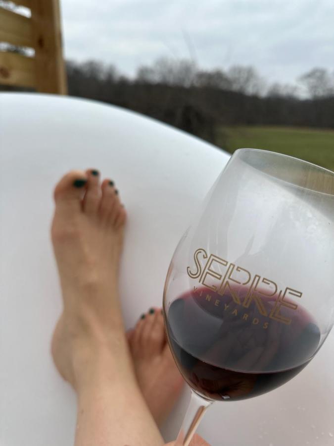 River Runs Through It -Cottage On 70 Acre Winery Mount Airy Exterior foto